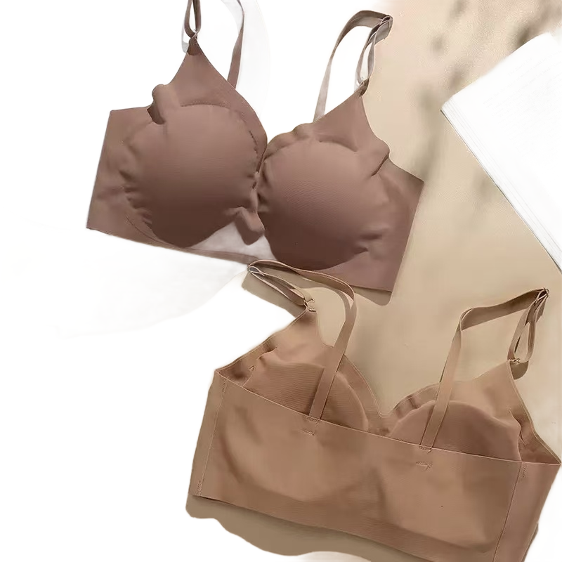 Sleep Bra Bralette - บรา KUCLUT สำหรับผู้หญิง บราดันทรง ชุดชั้นในสำหรับนอน บราเล็ตแบบถอดฟองน้ำได้