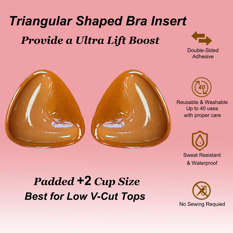 Underwire Bra Padded - Kave 1/2 คู่ Double Sided Sticky