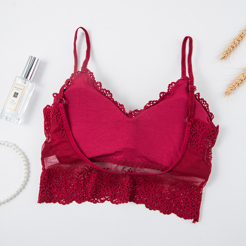 Lace Bralette Set - 3D ชุดชั้นในไร้รอยต่อบราทรงสปอร์ตไร้รอยต่อเสื้อชั้นในดันทรงเสื้อตัวยูชุดชั้นในผู้หญิงเสื้อชั้นในลูกไม้ลายเกล็ดหิมะ