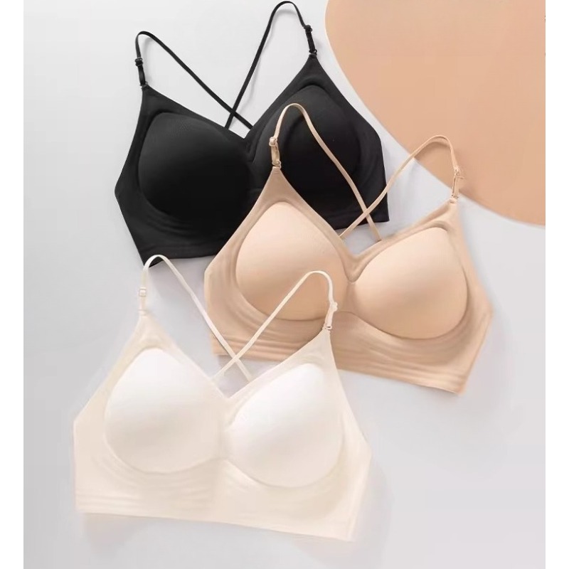 Convertible Bra Multiway - บราดันทรงไร้สายสำหรับผู้หญิง ลดราคาพิเศษ สายบาง ใส่สบายช่วงหน้าร้อน ยกกระชับหน้าอกเล็ก เซ็กซี่