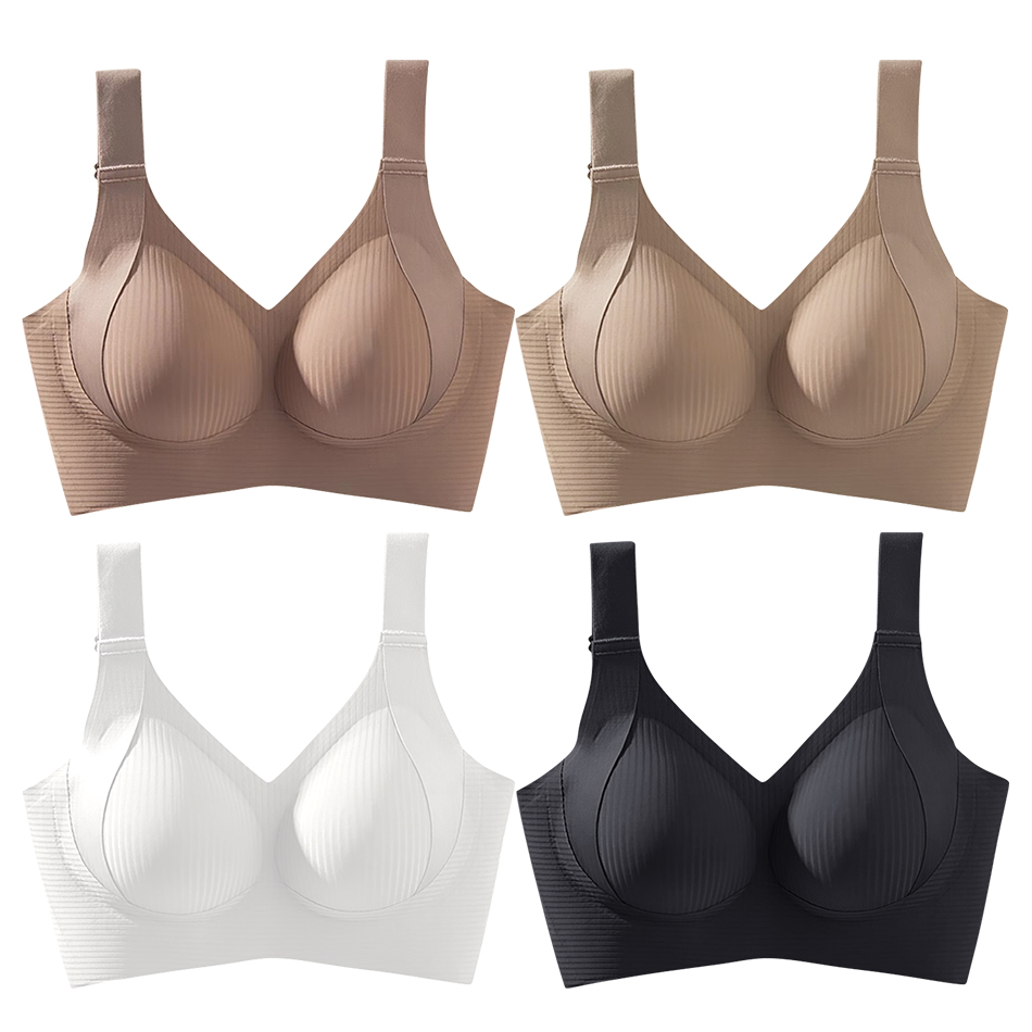 Nursing Bra Clip - ผู้หญิงกว้างขึ้นยกสายคล้องไหล่ลื่น Bra เรียบง่ายและสบายๆไม่มีร่องรอยสวยกลับเต็มถ้วยขนาดปรับชุดชั้นใน