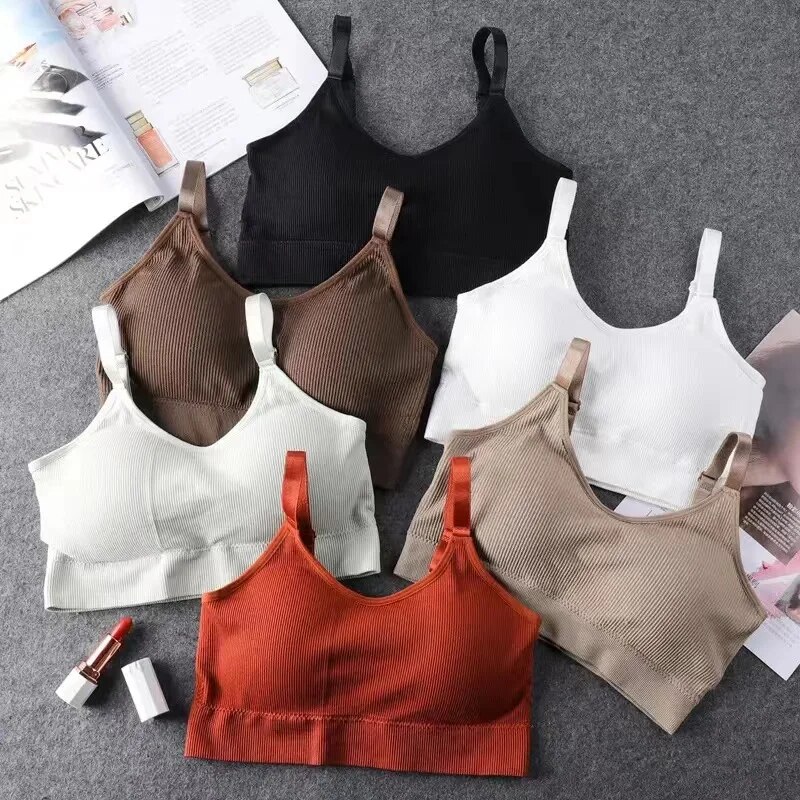 Sleep Bra Bralette - บราไร้รอยต่อสำหรับผู้หญิงบราระบายอากาศได้บราไร้รอยต่อบราไร้รอยต่อบราไร้รอยต่อบรา Comfort ให้หลับสปอร์ต