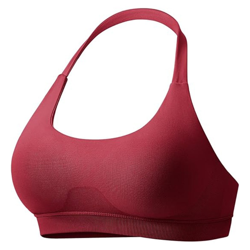 T Shirt Bra Seamless - เสื้อชั้นในกีฬาสำหรับฤดูร้อน ผู้หญิง แบบไร้ตะเข็บ สายคล้องคอ รองรับทรงสูง ยกกระชับ