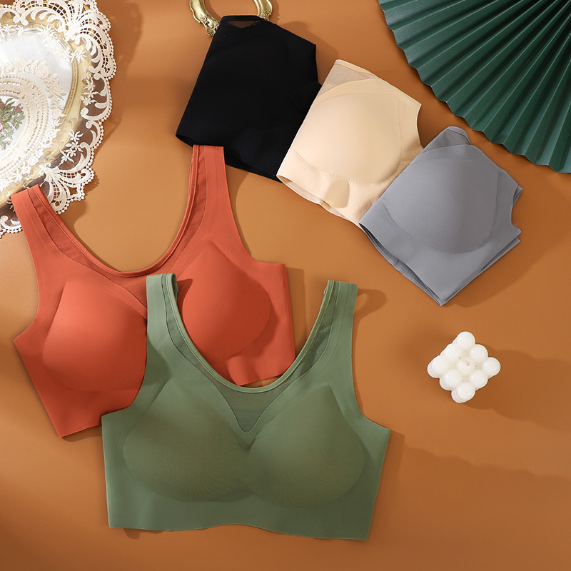 1pcs ผู้หญิง Bra No Trace Brea - Mastectomy Bra Pocket บทวิจารณ์และราคา