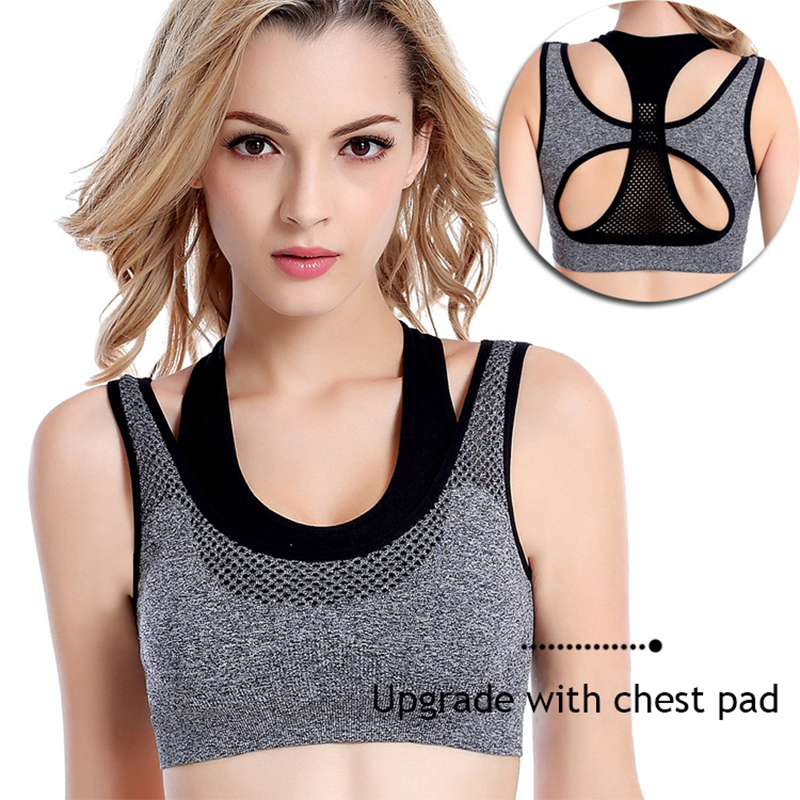 สปอร์ตบราระบายอากาศแบบกลวงกันก - Underwire Bra Padded บทวิจารณ์และราคา