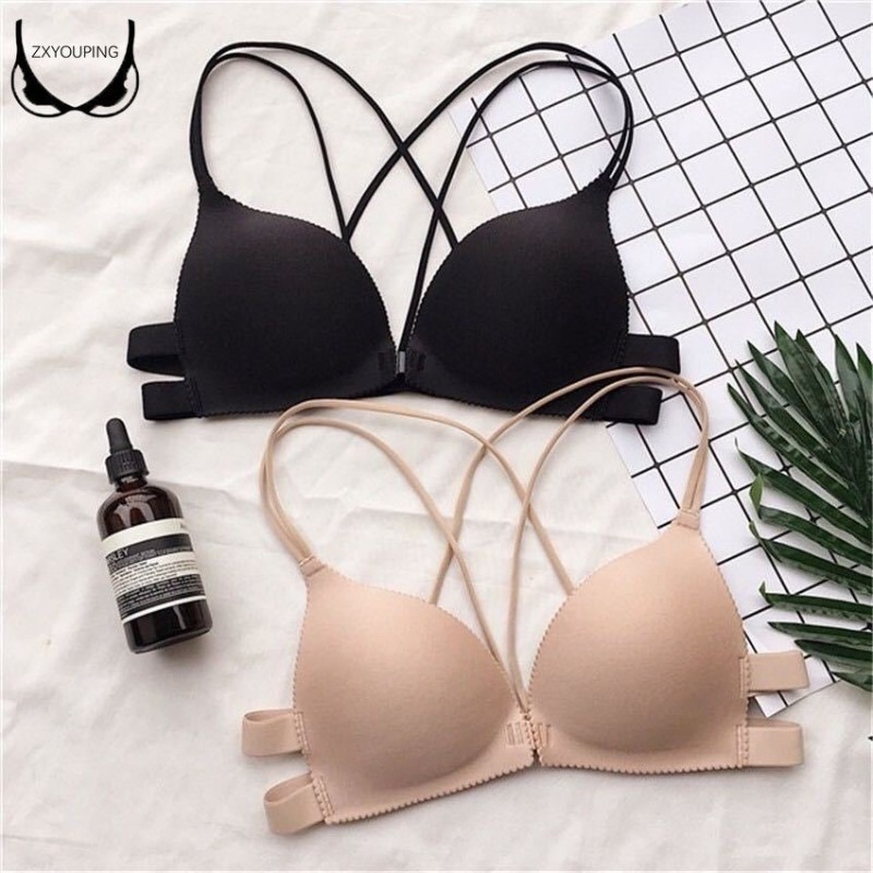 1 ชิ้นแฟชั่นสามเหลี่ยมถ้วยหัวเ - Minimizer Bra Women บทวิจารณ์และราคา