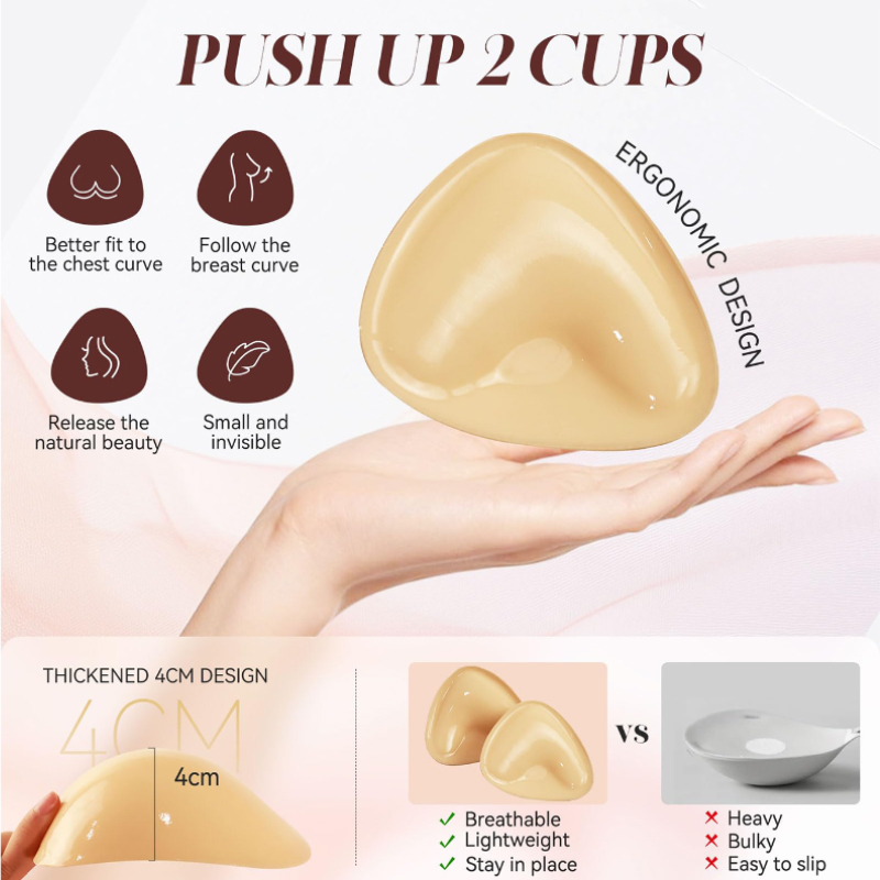 Kave 1/2 คู่ Double Sided Stic - Underwire Bra Padded บทวิจารณ์และราคา