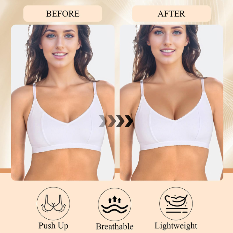 Kave 1/2 คู่ Double Sided Stic - Underwire Bra Padded บทวิจารณ์และราคา