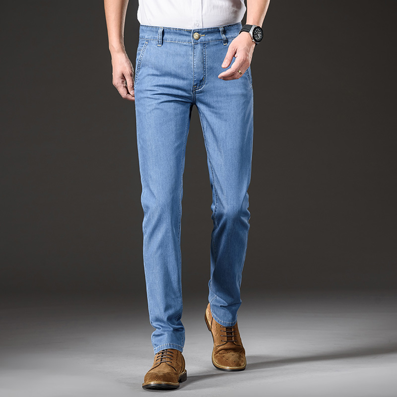 ผ้าโมดอลฤดูร้อนกางเกงยีนส์ผู้ช - Levis Jeans 501 บทวิจารณ์และราคา