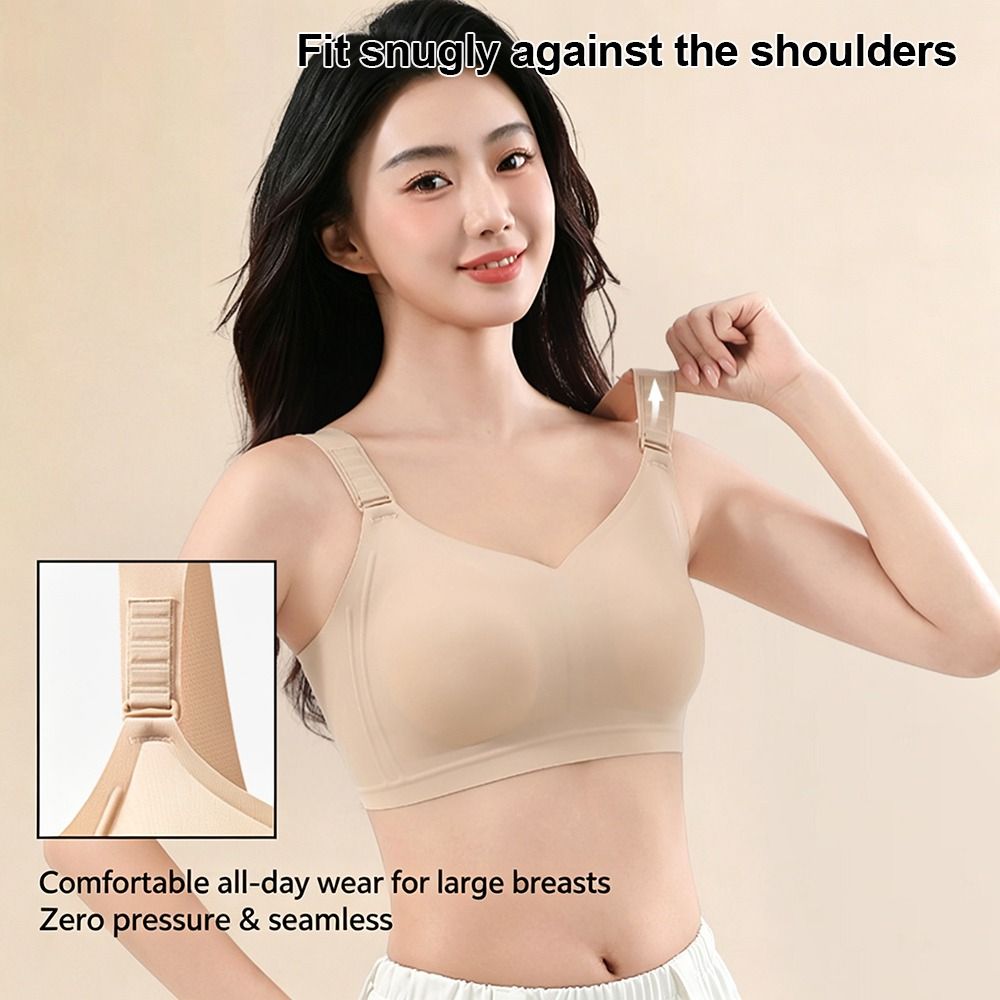 บราไร้โครงแบบเรียบเนียนสำหรับผ - T Shirt Bra Seamless บทวิจารณ์และราคา