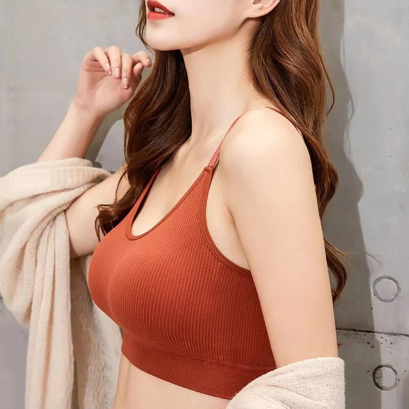 บราไร้รอยต่อสำหรับผู้หญิงบราระ - Sleep Bra Bralette บทวิจารณ์และราคา