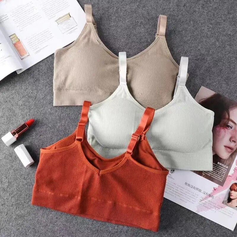 บราไร้รอยต่อสำหรับผู้หญิงบราระ - Sleep Bra Bralette บทวิจารณ์และราคา