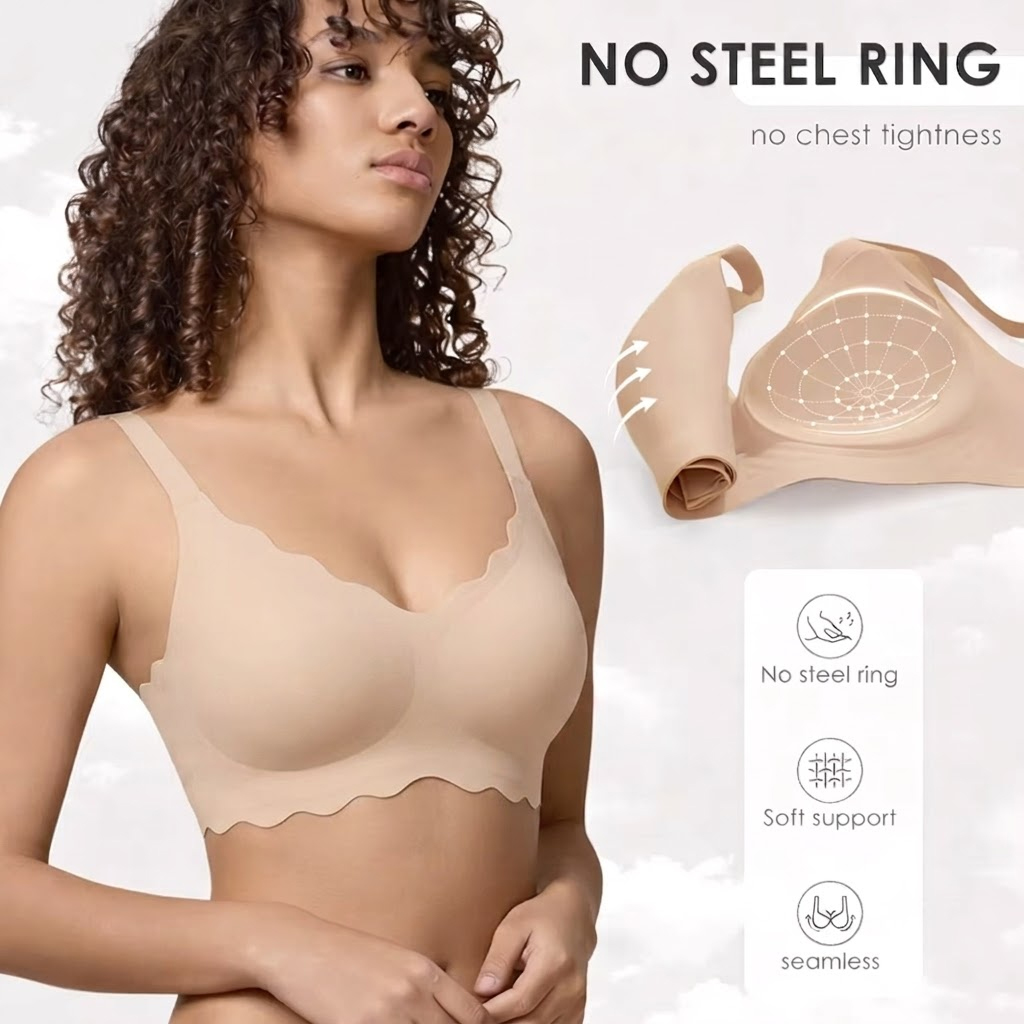 บราไร้สายแบบไร้ตะเข็บ รองรับทร - Mastectomy Bra Pocket บทวิจารณ์และราคา