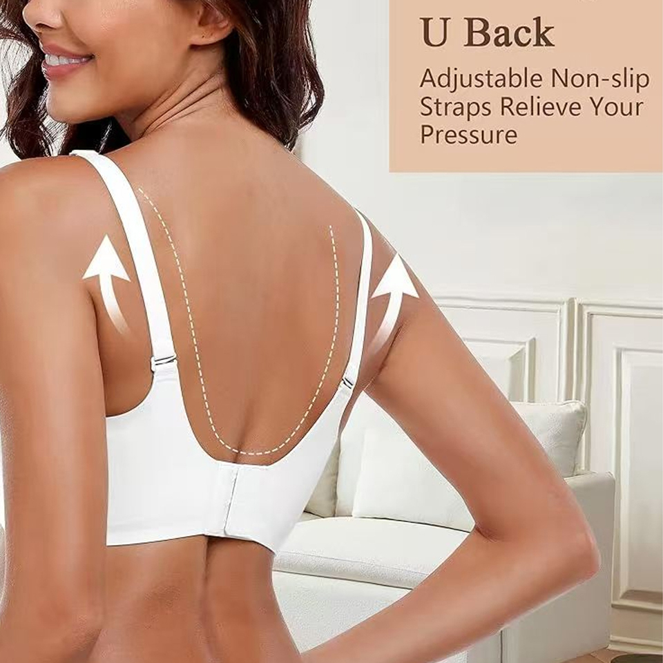 บราไร้สายแบบไร้ตะเข็บ รองรับทร - Mastectomy Bra Pocket บทวิจารณ์และราคา