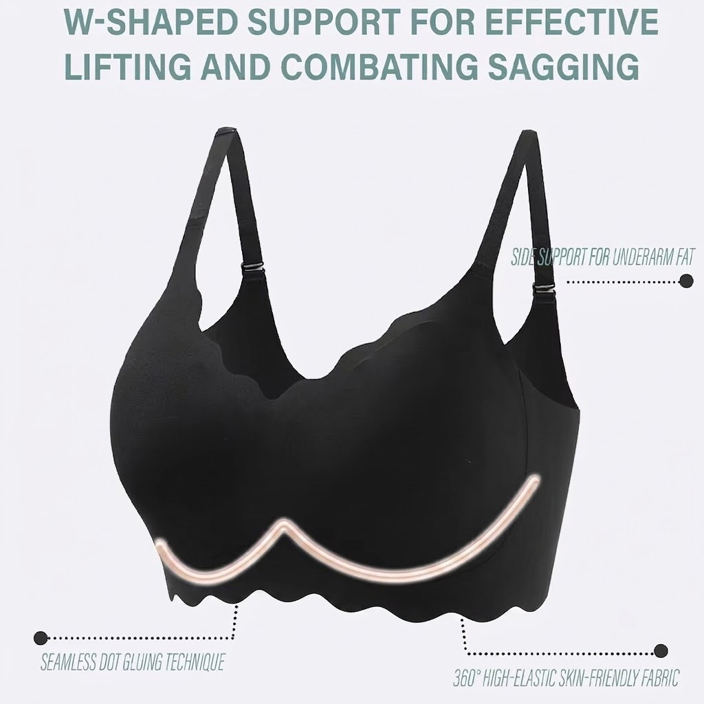 บราไร้สายแบบไร้ตะเข็บ รองรับทร - Mastectomy Bra Pocket บทวิจารณ์และราคา
