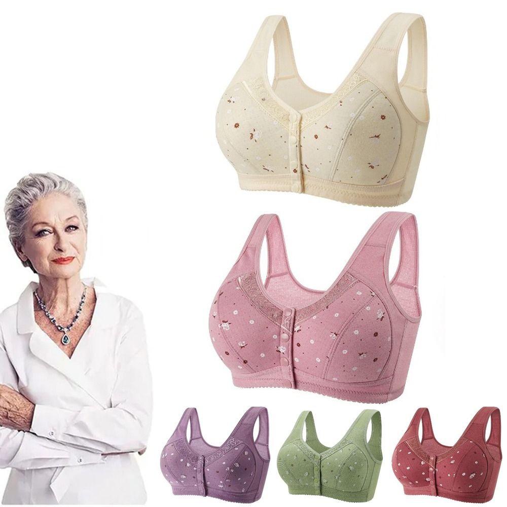 ชุดชั้นในลายดอกไม้ที่สวมใส่สบา - Cotton Bra Everyday บทวิจารณ์และราคา